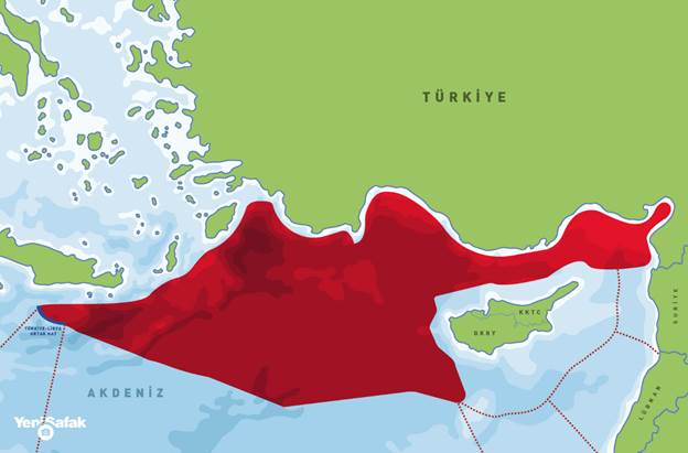 Τουρκία: “Η ακτογραμμή μας είναι η μεγαλύτερη στη Μεσόγειο – Έχουμε δικαιώματα στην περιοχή..”