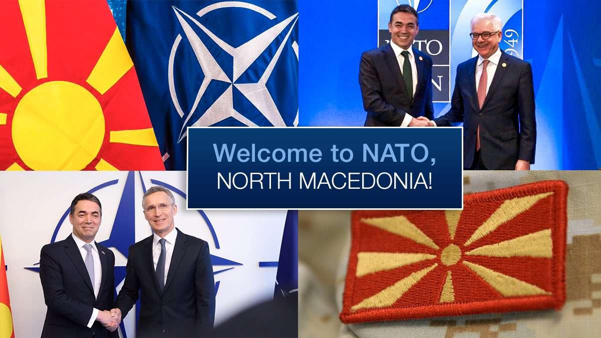 Η Βόρεια Μακεδονία στο ΝΑΤΟ – Συγχαρητήρια από την Ελλάδα