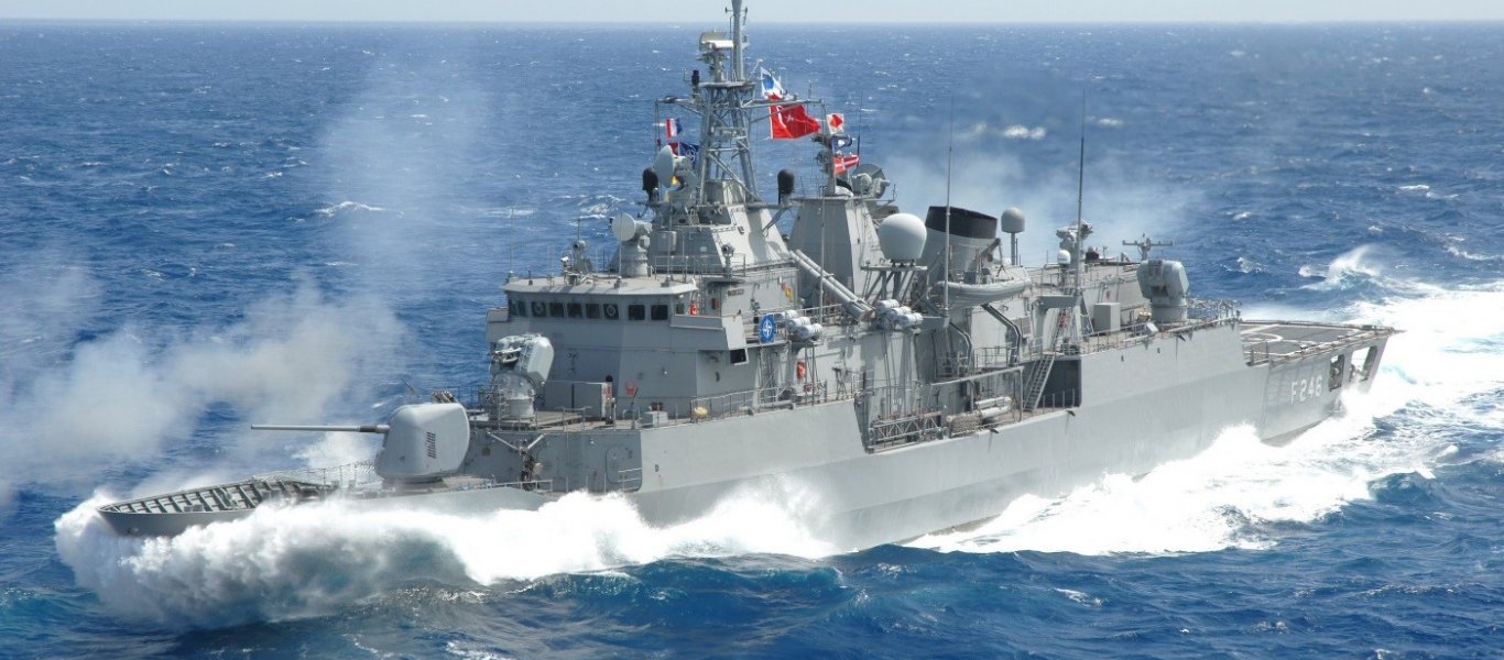 Τουρκική φρεγάτα “εγκλωβίζει” γαλλικό πολεμικό πλοίο νοτίως της Κρήτης