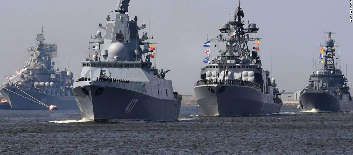 Σε θέση μάχης ο ρωσικός στόλος στη Μαύρη Θάλασσα